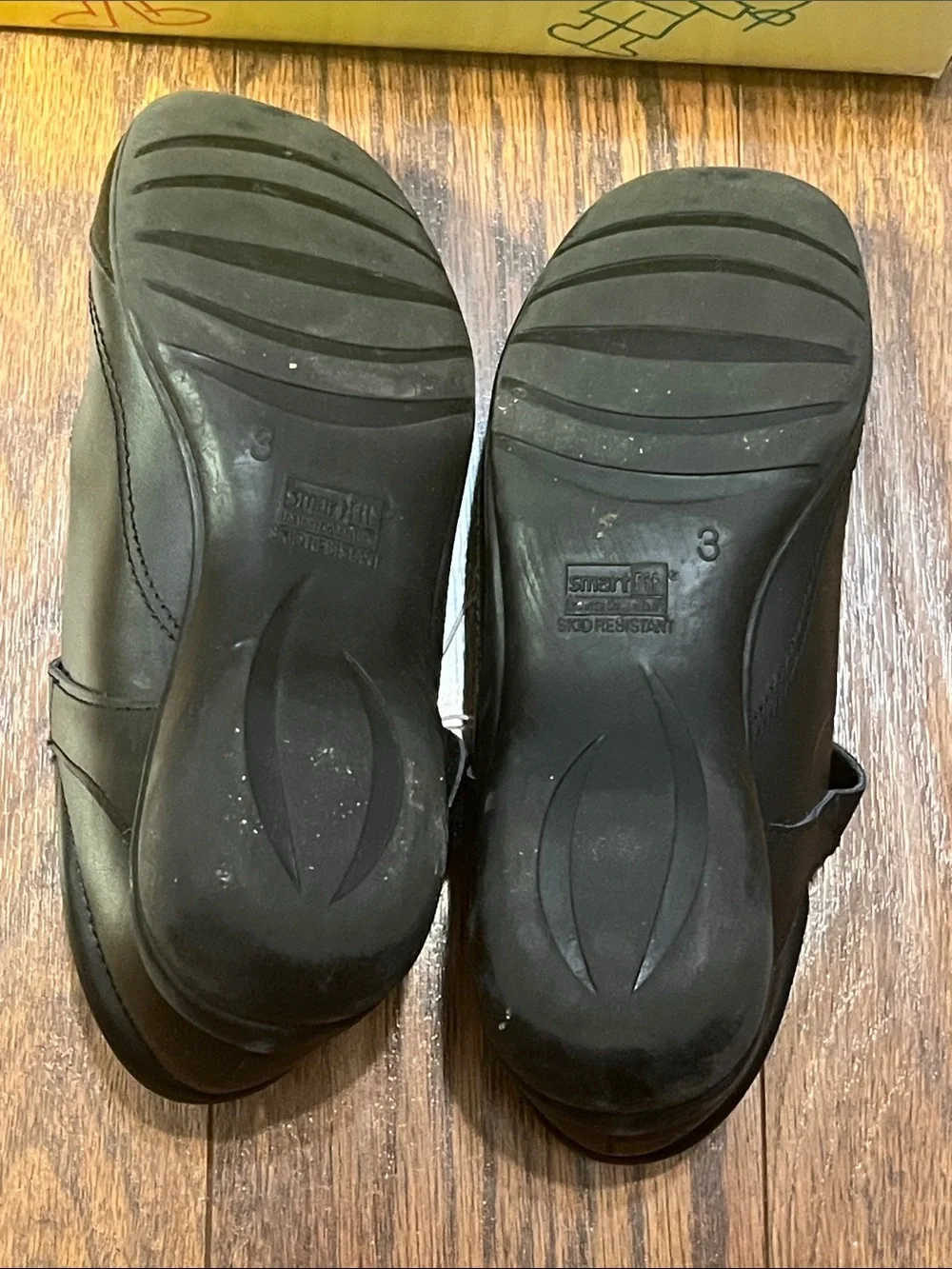 smartfit Black Big Girls Mary Jane Dress Shoes Velcro close